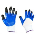 Перчатки нейлон нитрил облив с пальчиками (12/960) (ЕГ)